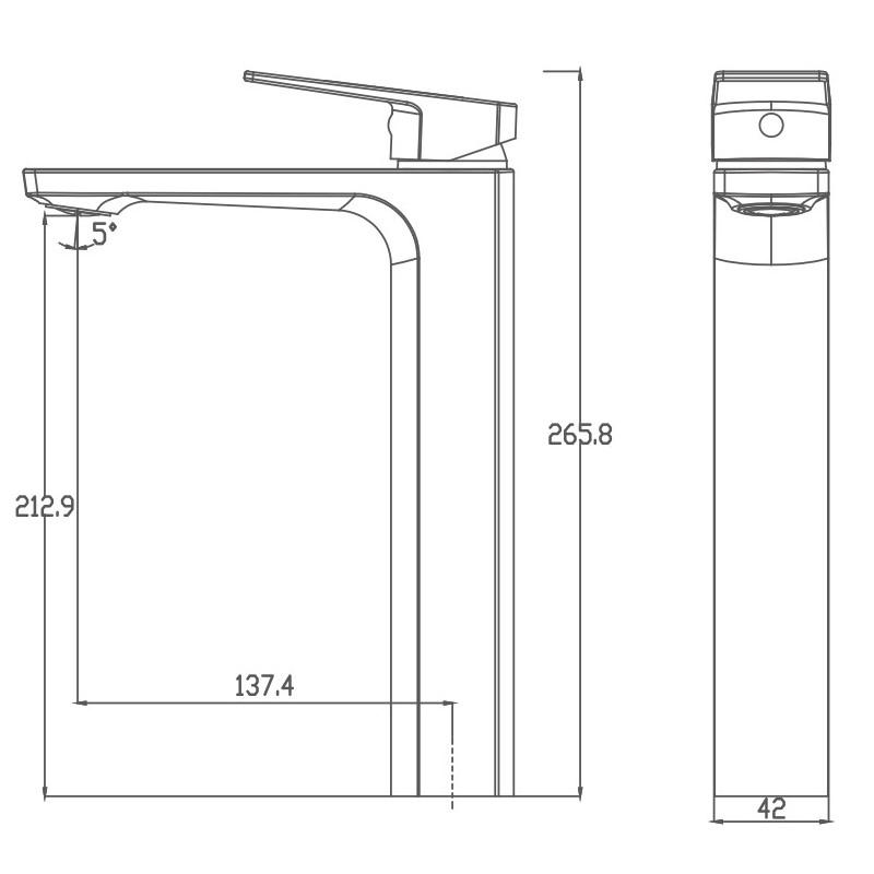 Смеситель для раковины Haiba HB810 HB11810