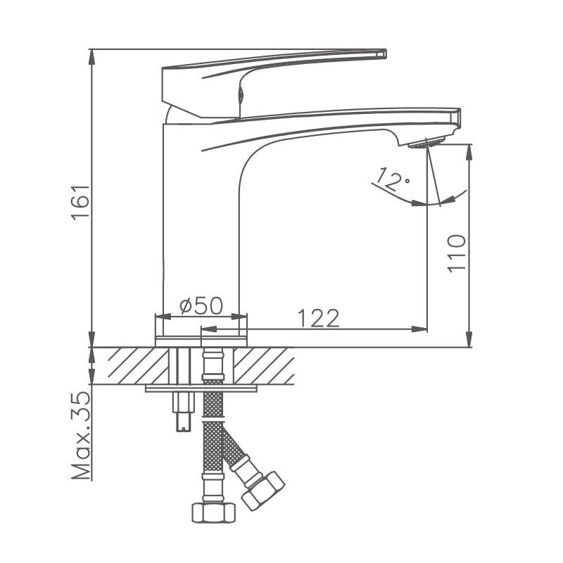 Смеситель для раковины Haiba HB587 HB10587