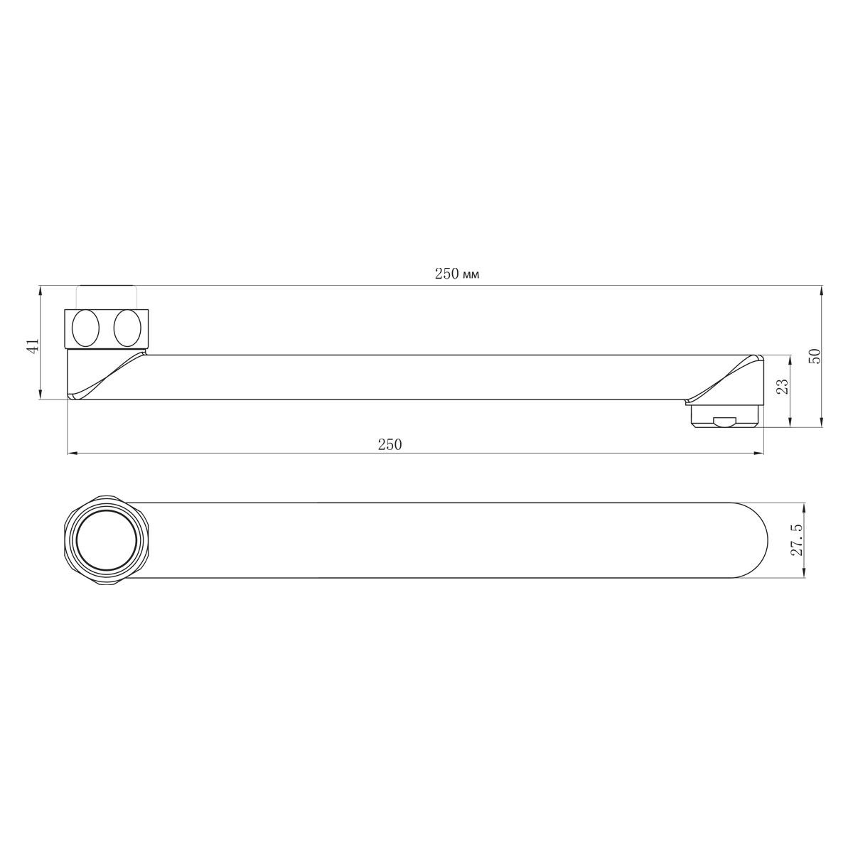 Излив Lemark LM9471C универсальный