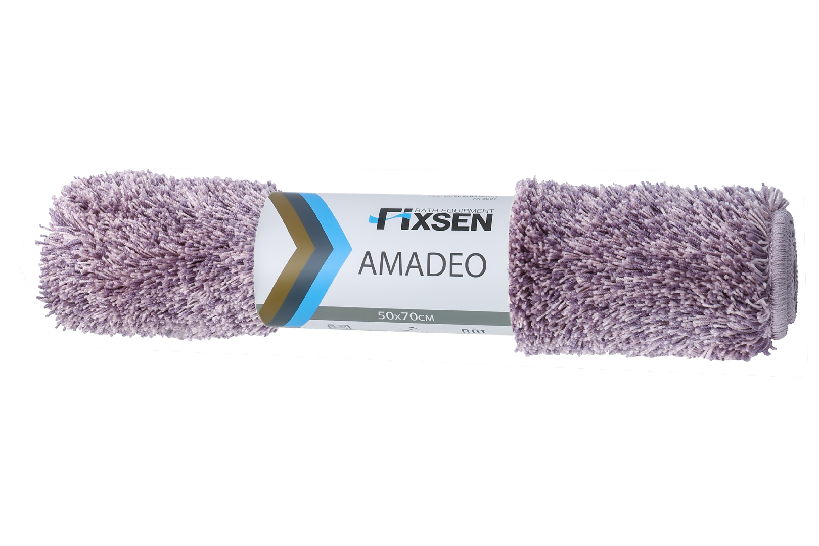 Коврик Fixsen Amadeo FX-3001P 70x50, фиолетовый