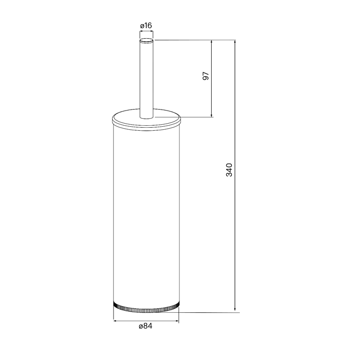 Ершик IDDIS Optima Home BRU01CCi47