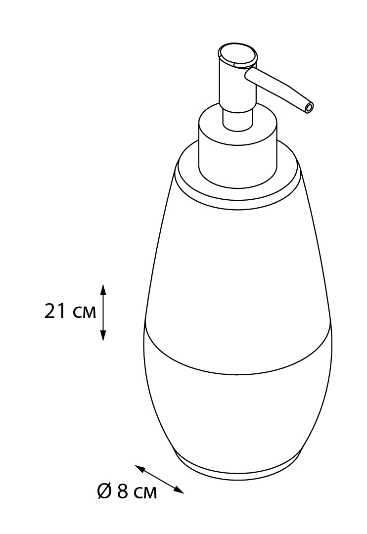 Дозатор Fixsen Snow FX-260-1