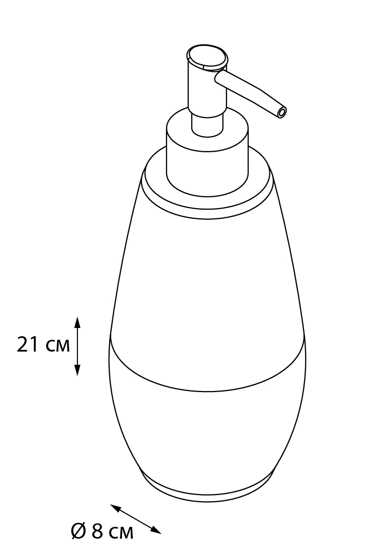 Дозатор Fixsen Deco FX-280-1