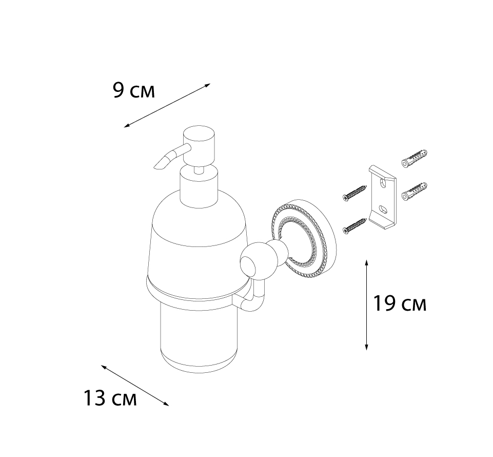 Дозатор Fixsen Style FX-41112