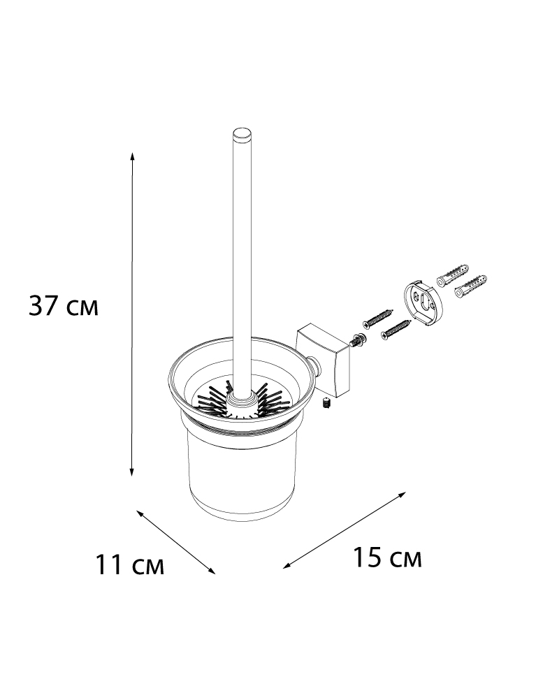 Ершик Fixsen Kvadro FX-61313