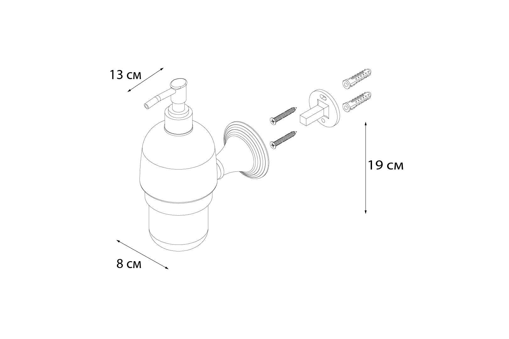 Дозатор Fixsen Best FX-71612