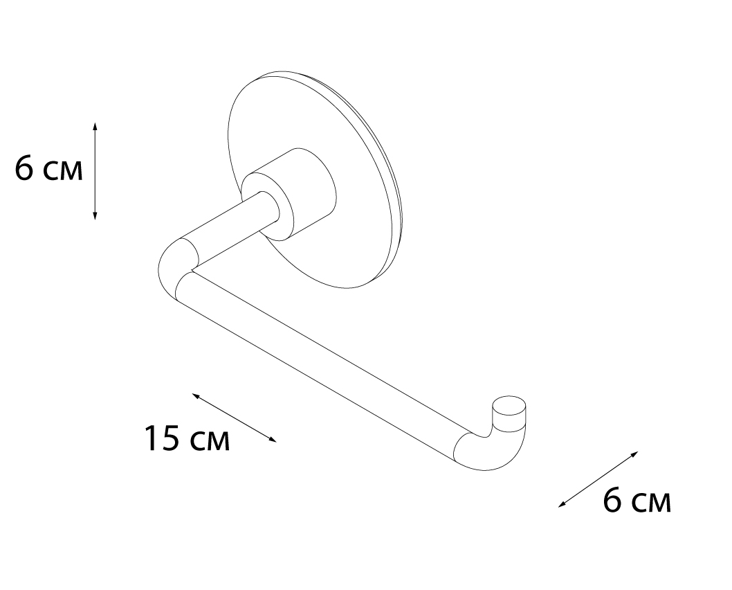 Держатель для запасных рулонов Fixsen Round FX-92110