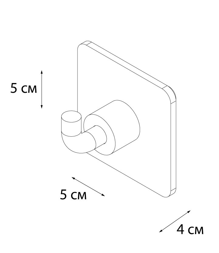 Крючок Fixsen Square FX-93105