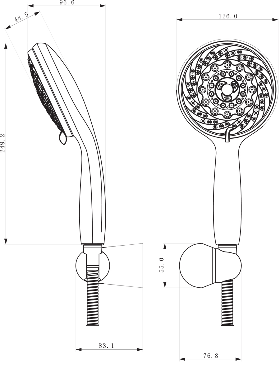 Душевой гарнитур Lemark LM0803C