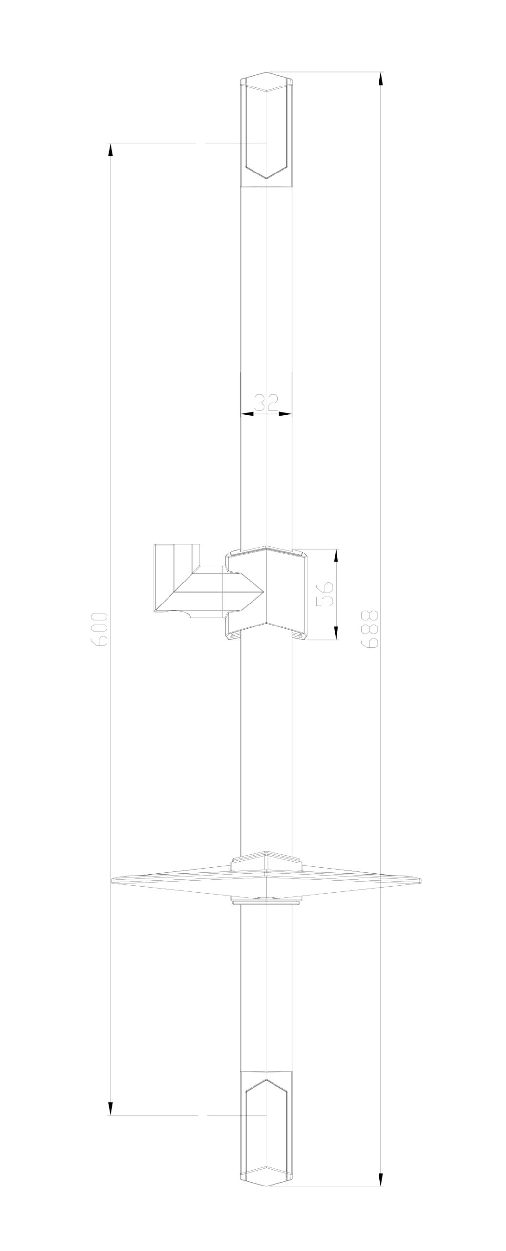 Душевая штанга Lemark LM8066C