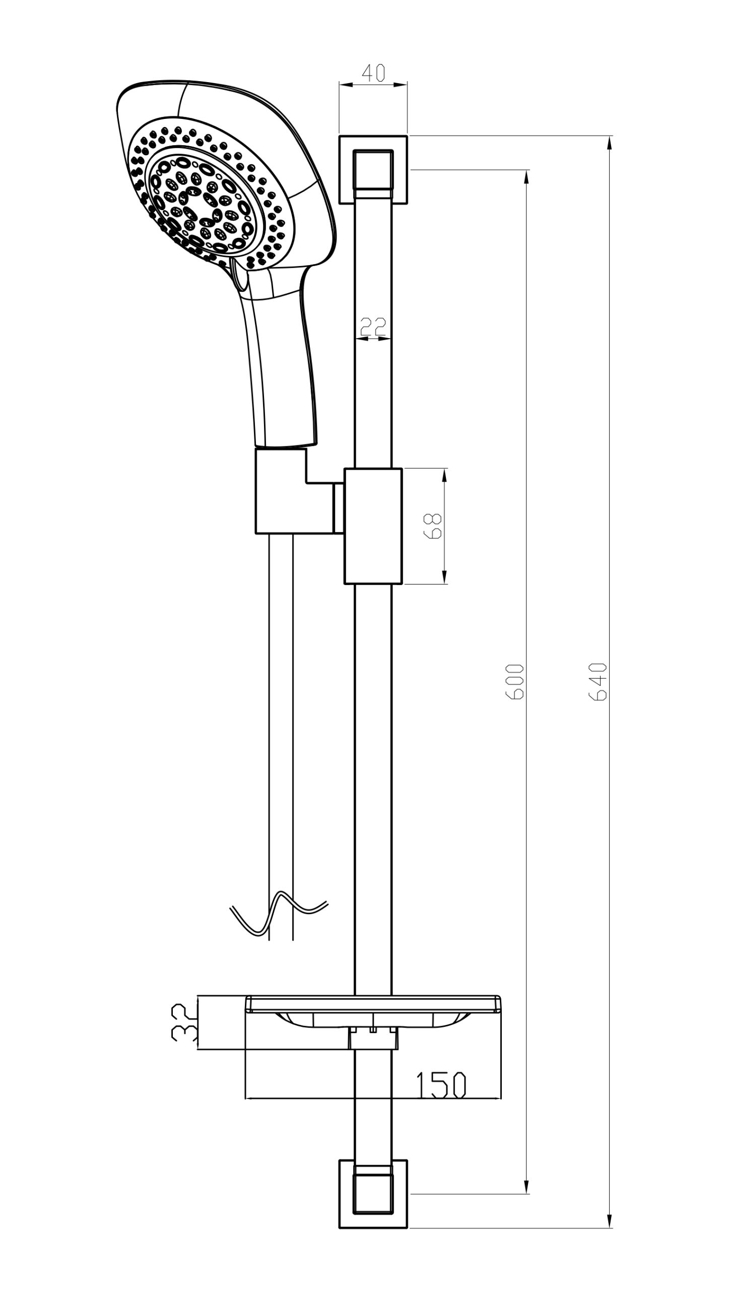 Душевой гарнитур Lemark LM8068C