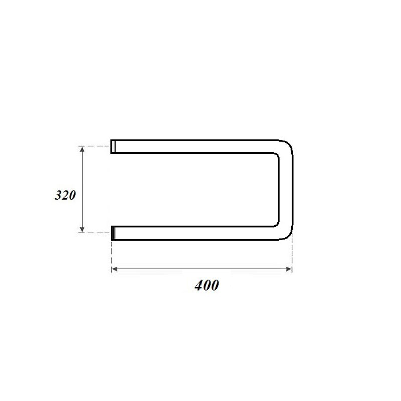 Полотенцесушитель водяной Point П-образный 32x40