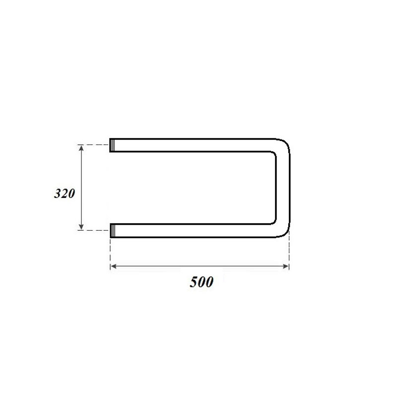 Полотенцесушитель водяной Point П-образный 32x50