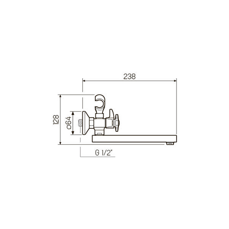 Смеситель для ванны с душем РМС Sl115 142E