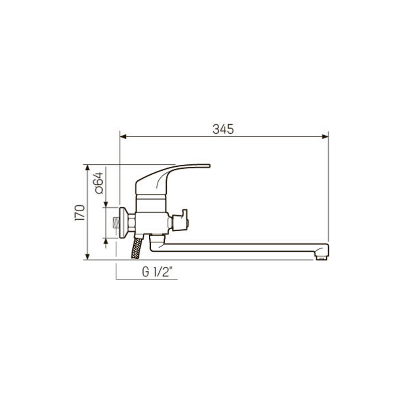 Универсальный смеситель РМС Sl85 SL85-006E