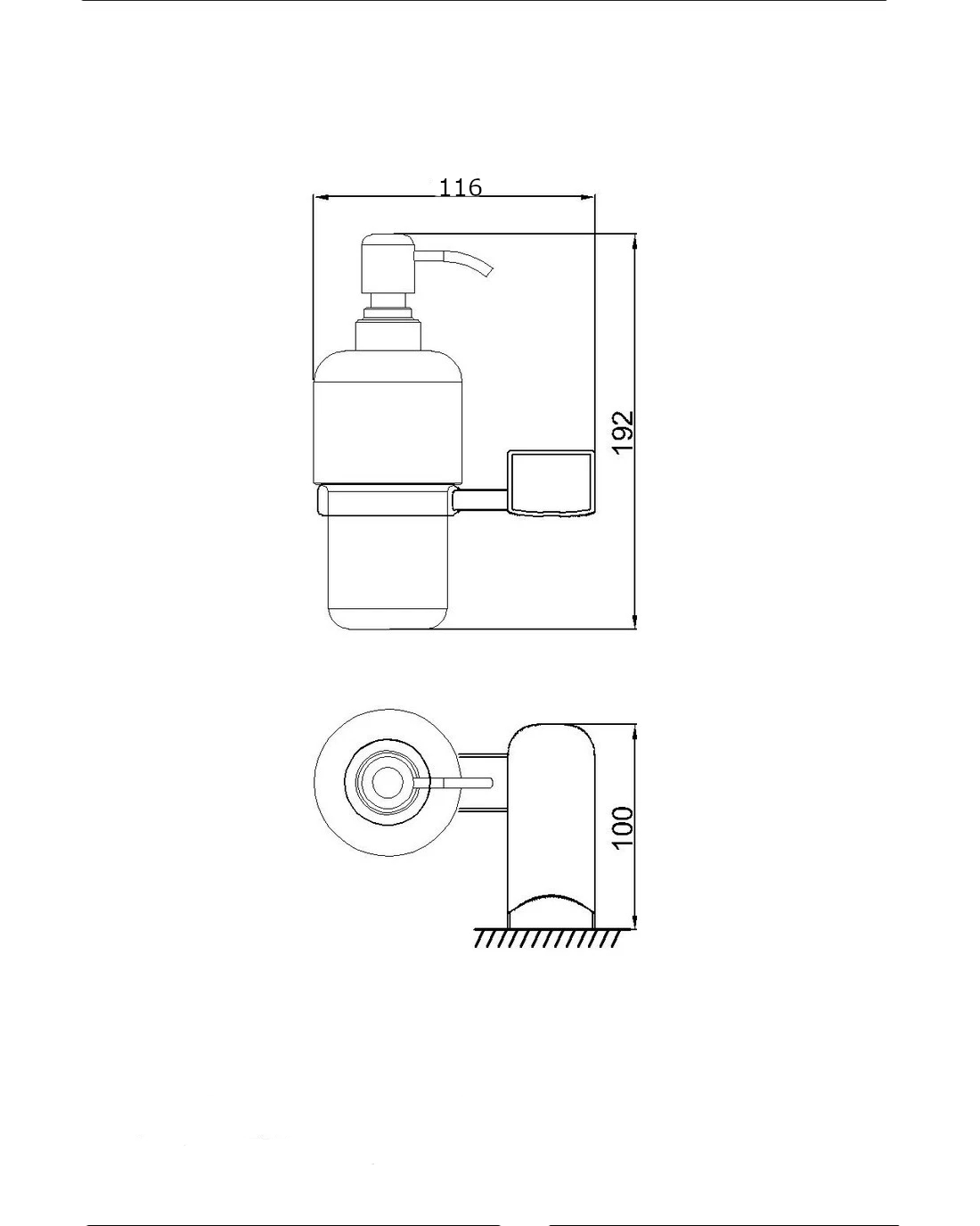 Дозатор Rush Thira TR36810