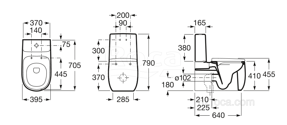 Бачок для унитаза Roca Beyond 3410B1000 белый