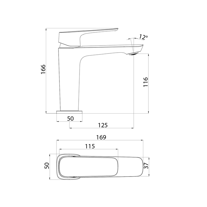 Смеситель для раковины IDDIS Sign SIGSB00i01