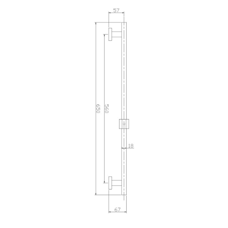 Душевая штанга Haiba HB8012