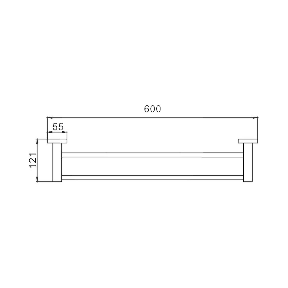 Полотенцедержатель Haiba HB89 09 двойной