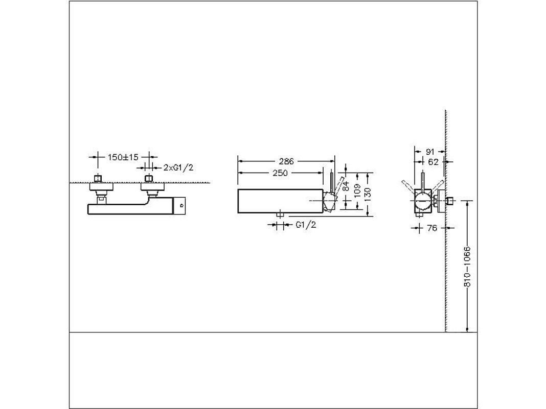 Смеситель для душа Bravat Arc F96061K-01-ENG черный