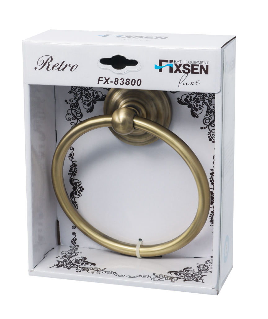 Полотенцедержатель Fixsen Retro FX-83811 кольцо