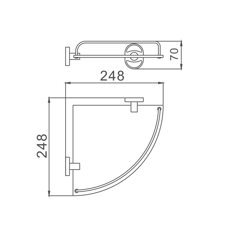 Полка Haiba HB19 21-1