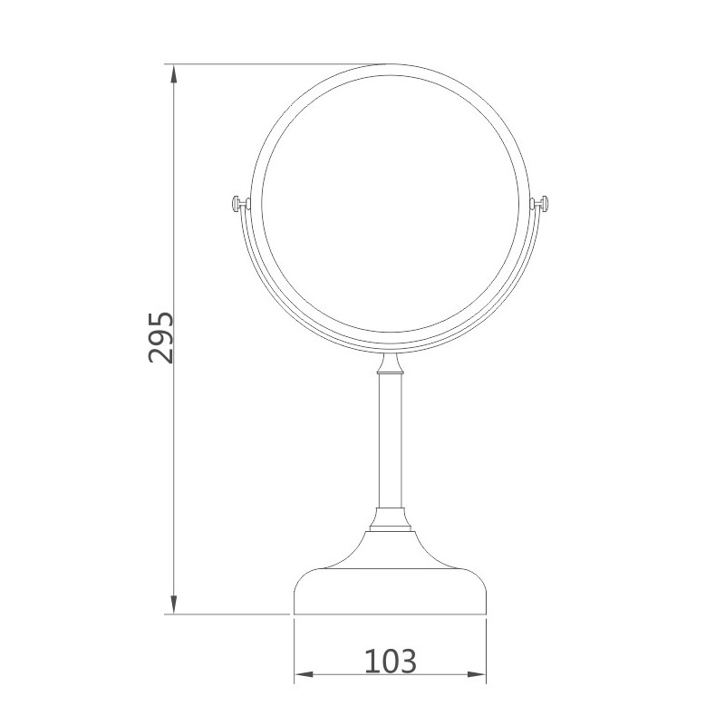 Косметическое зеркало Haiba HB6206