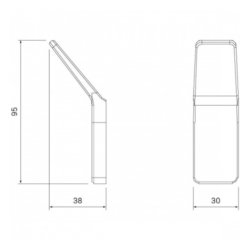 Крючок IDDIS Slide SLIBS10i41 одинарный