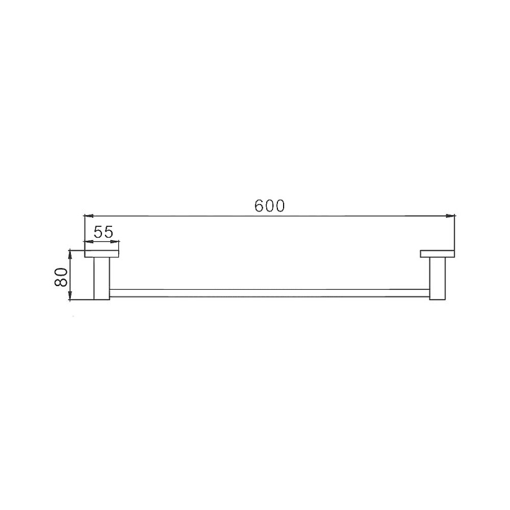 Полотенцедержатель Haiba HB89 01 одинарный