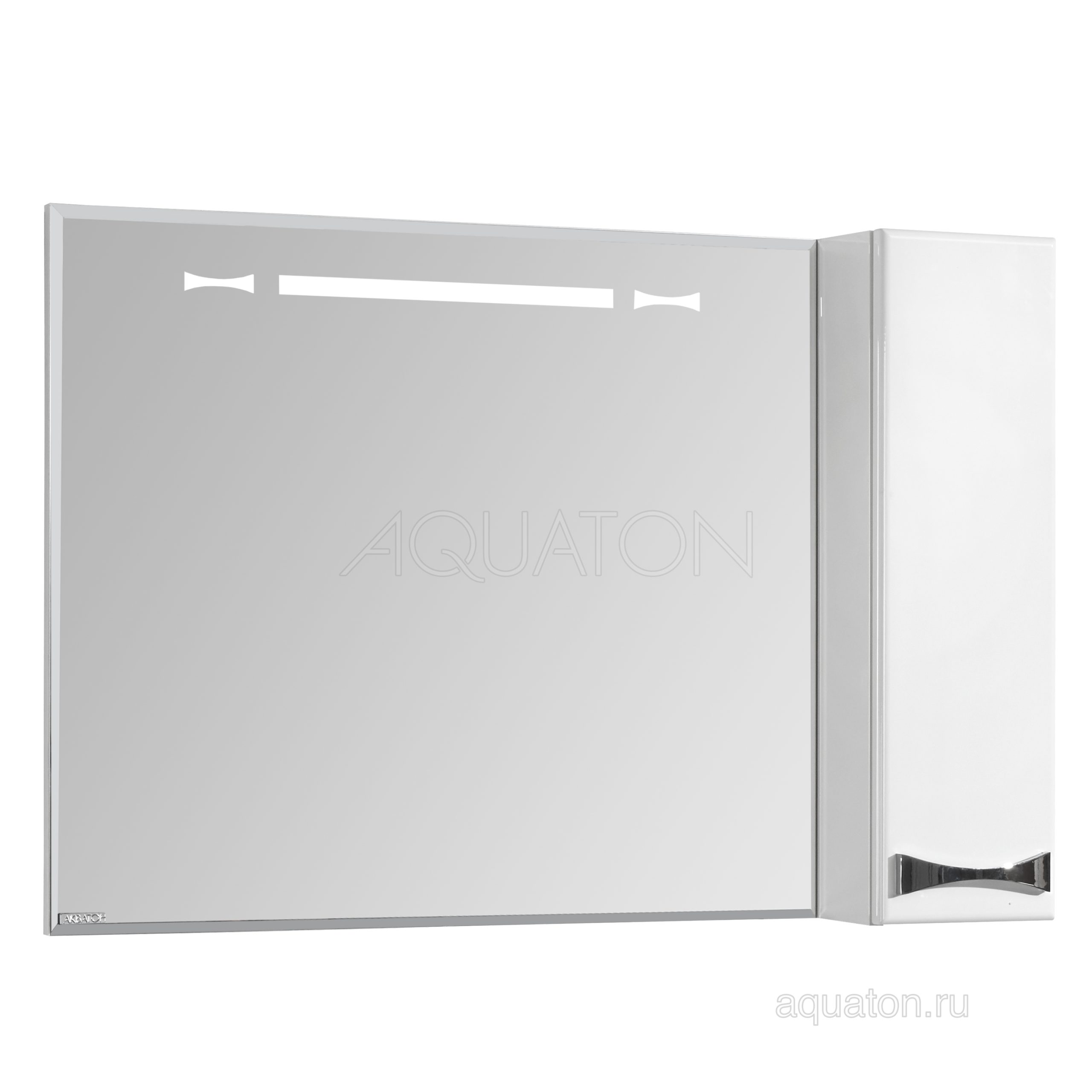 Зеркало AQUATON Диор 100 белый