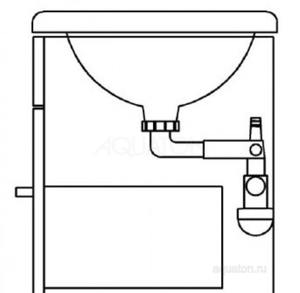 Сифон для раковины AQUATON perloc 300