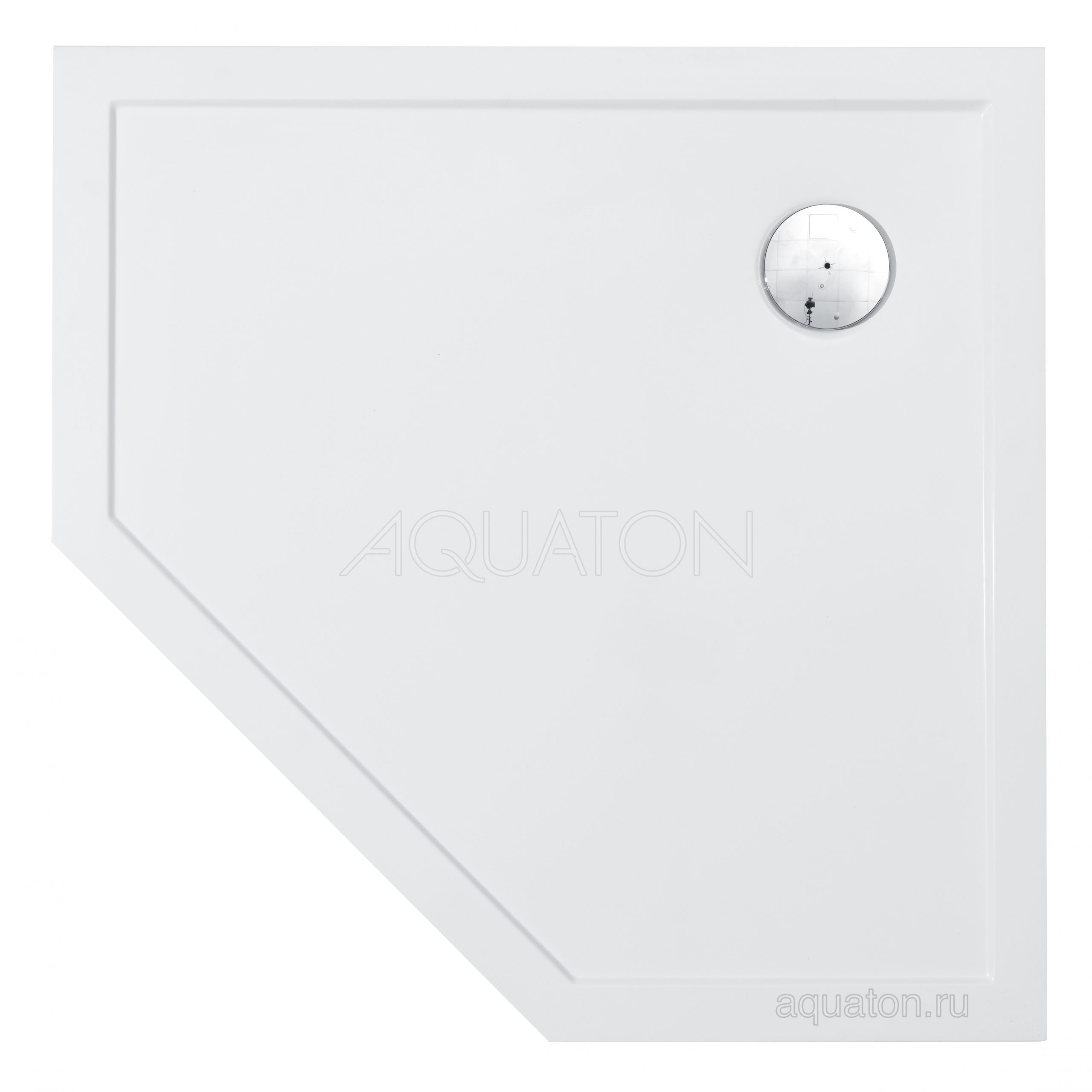 Поддон для душа AQUATON Калифорния 90x90 пятиугольный