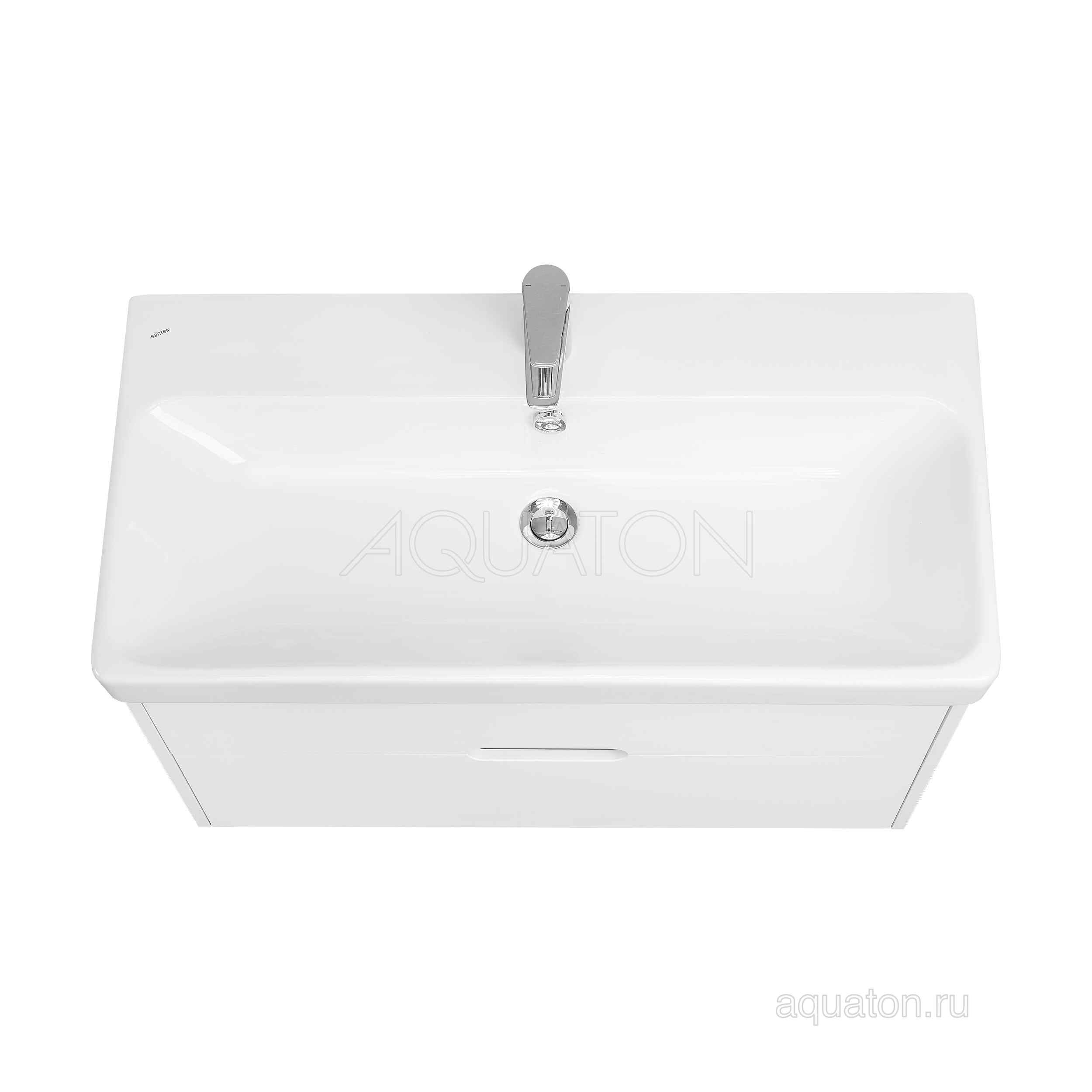 Тумба для комплекта AQUATON Оливия 90 белая матовая