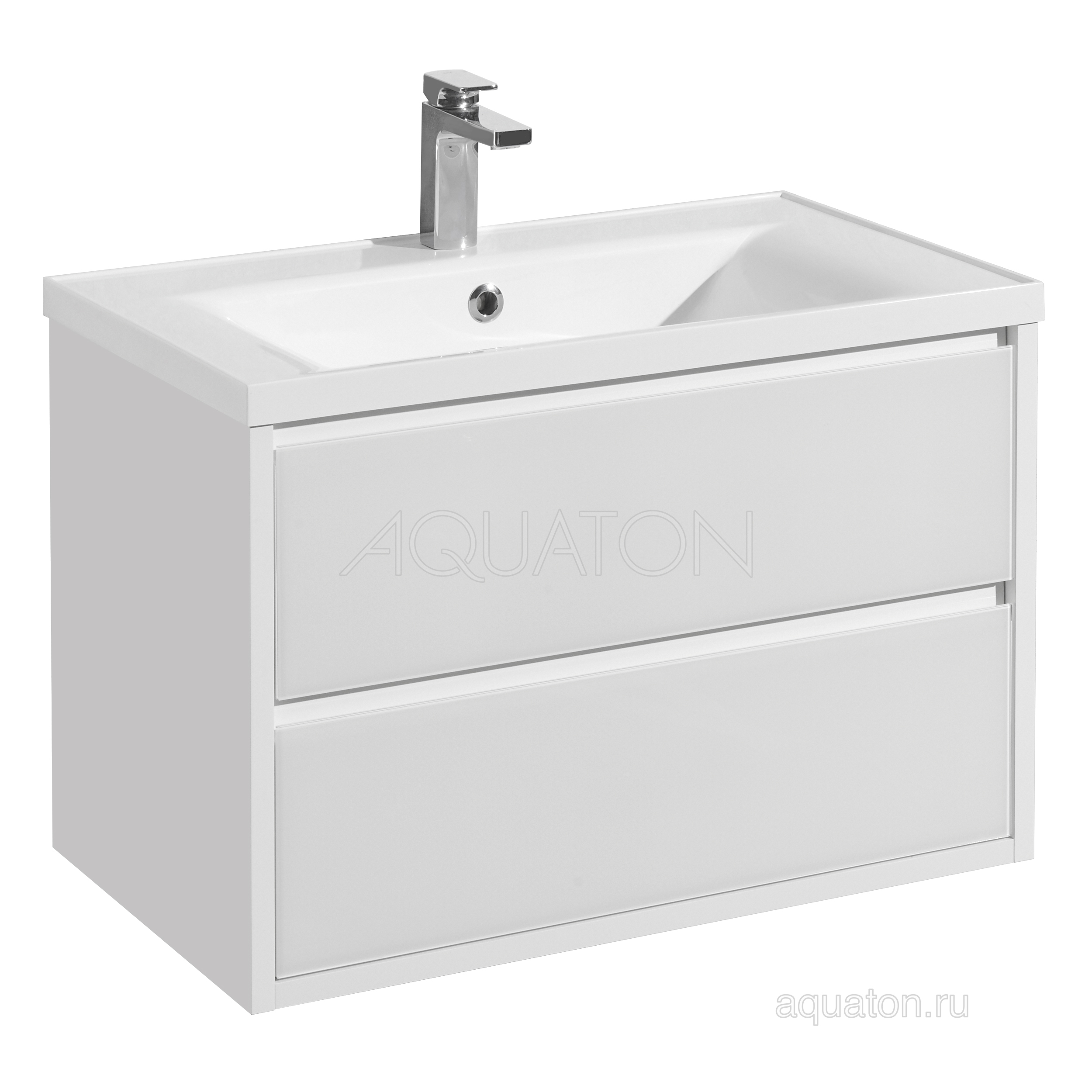 Тумба для комплекта AQUATON Римини 80 белая