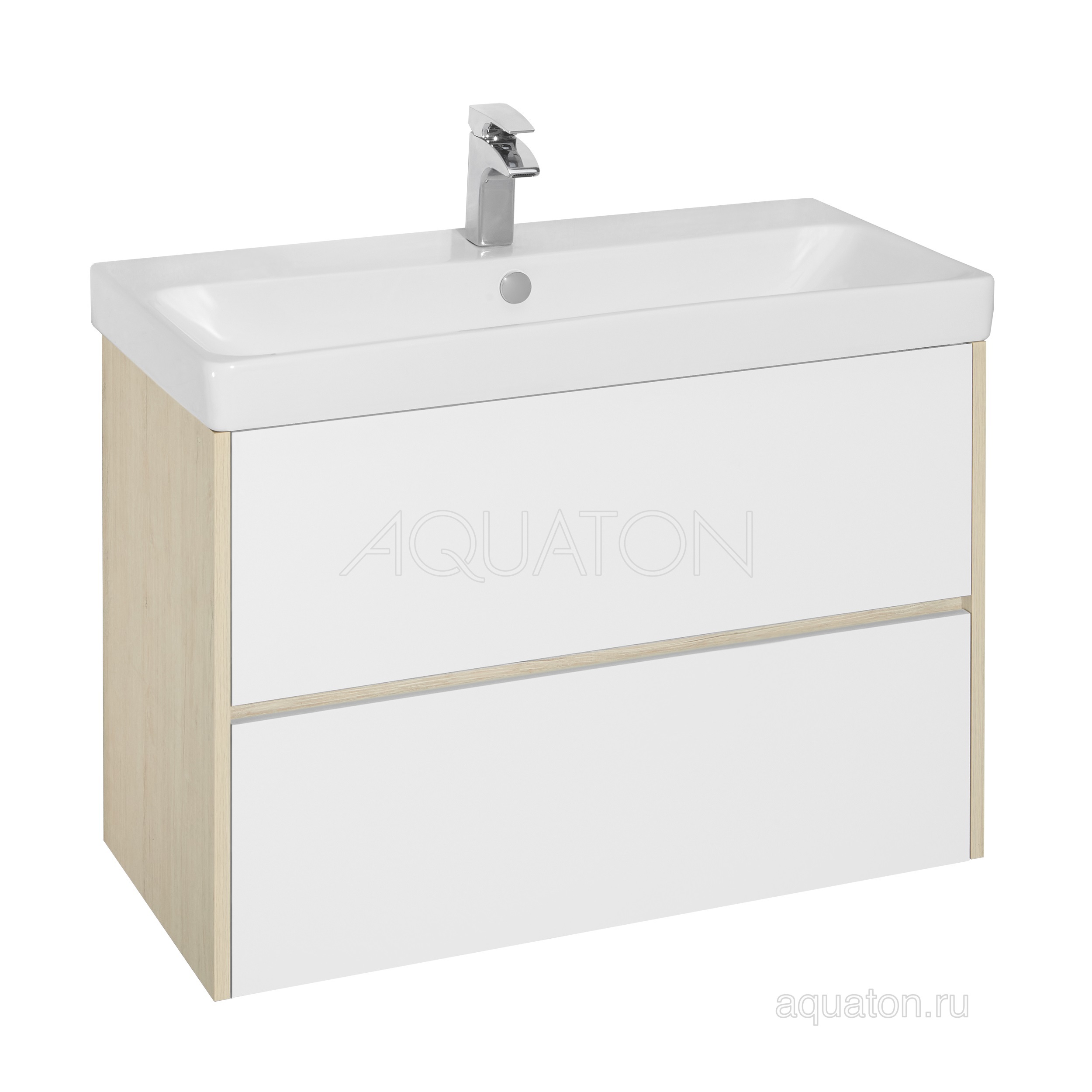 Тумба для комплекта AQUATON Сканди 90 дуб верона