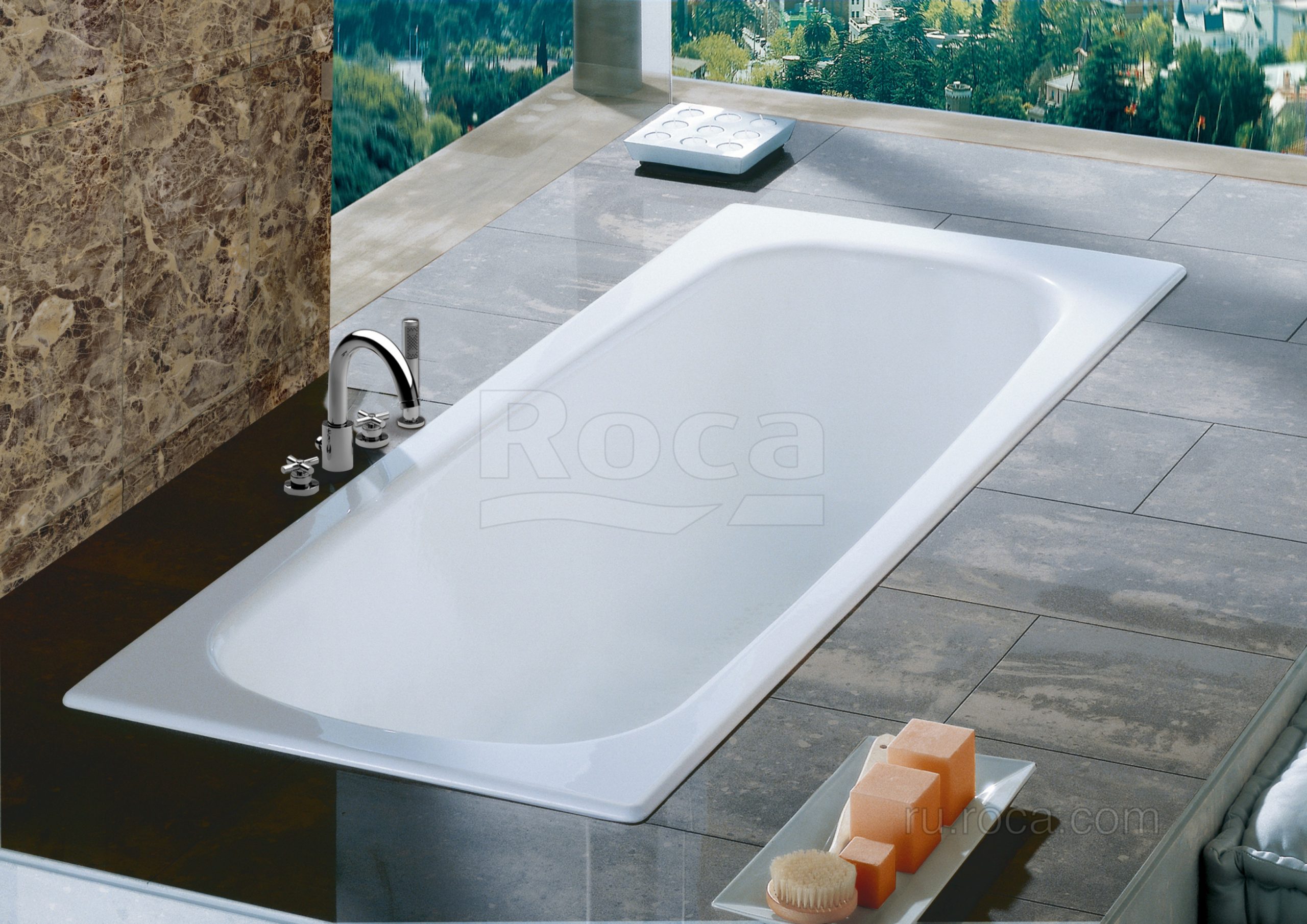 Чугунная ванна Roca Continental 21291200R 160х70