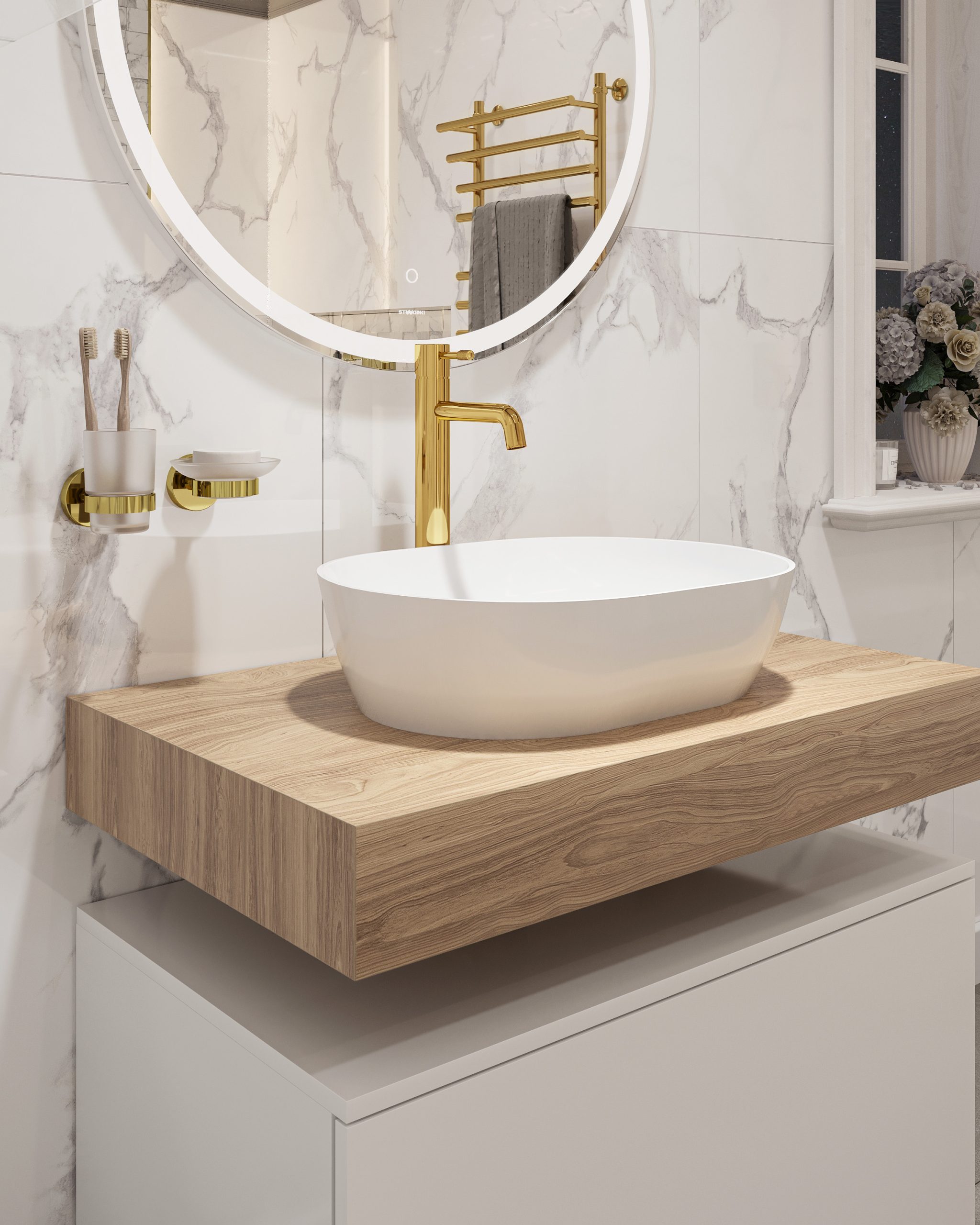 Мыльница DEKOR BANYO Alina Gold A40 405 02, золото