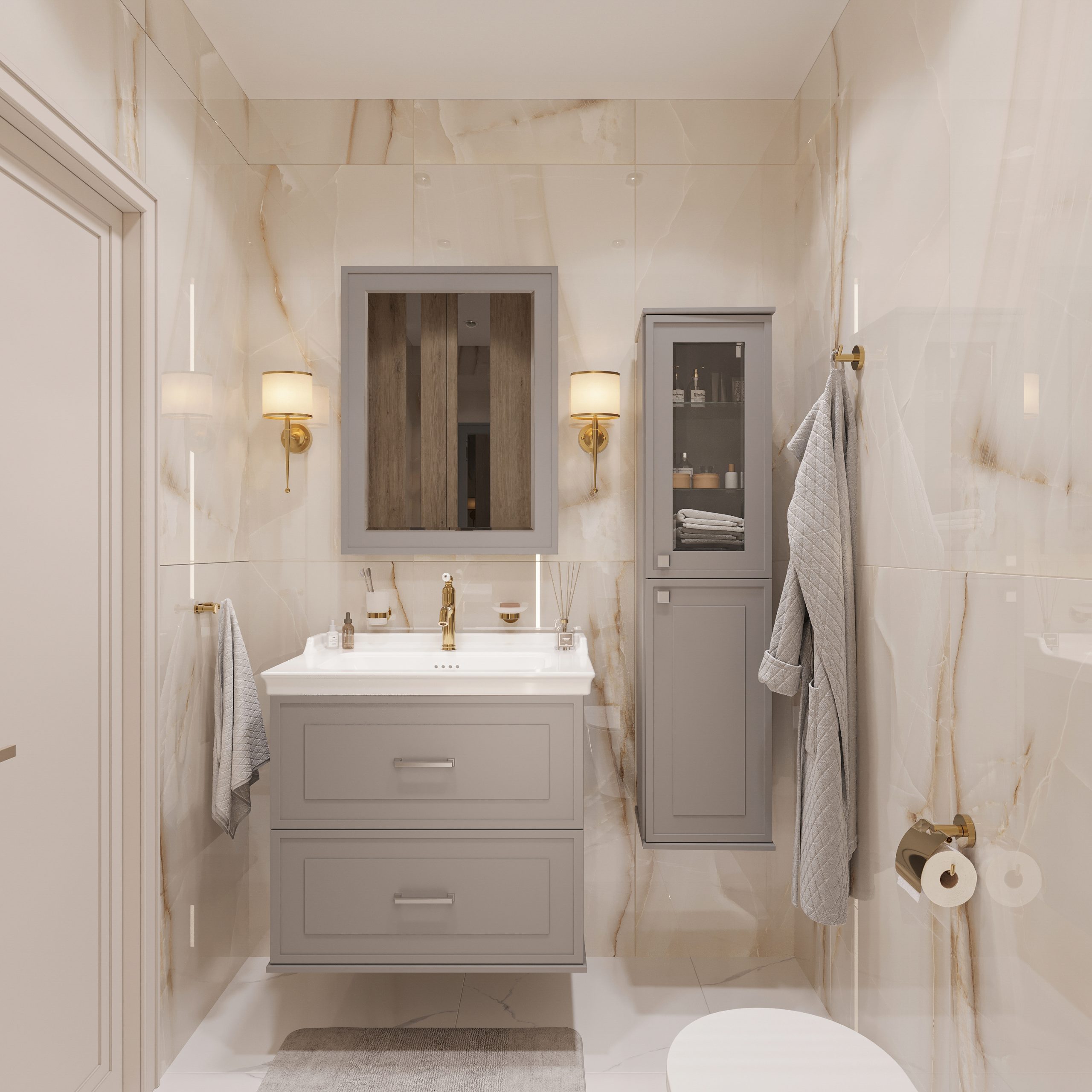 Крючок DEKOR BANYO Alina Gold A40 408 01 02