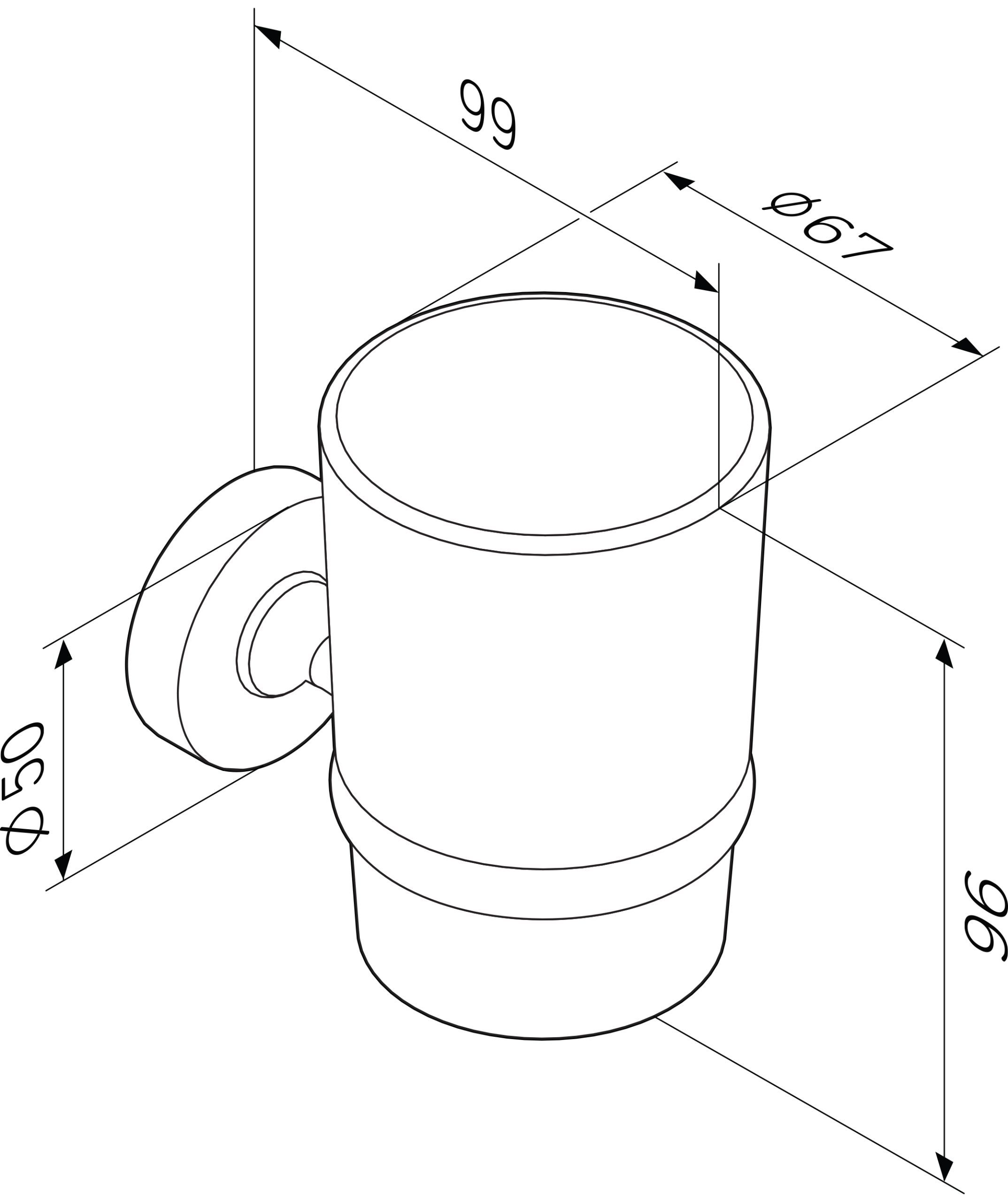 Стакан STWORKI Дублин HADB34300