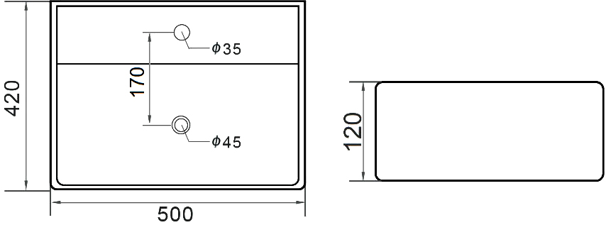 Раковина STWORKI Нюборг NU-01rb